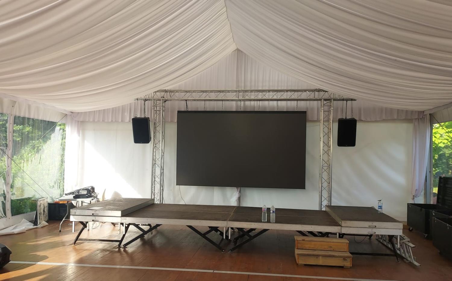 Feu d'artifice -  Ecran LED 