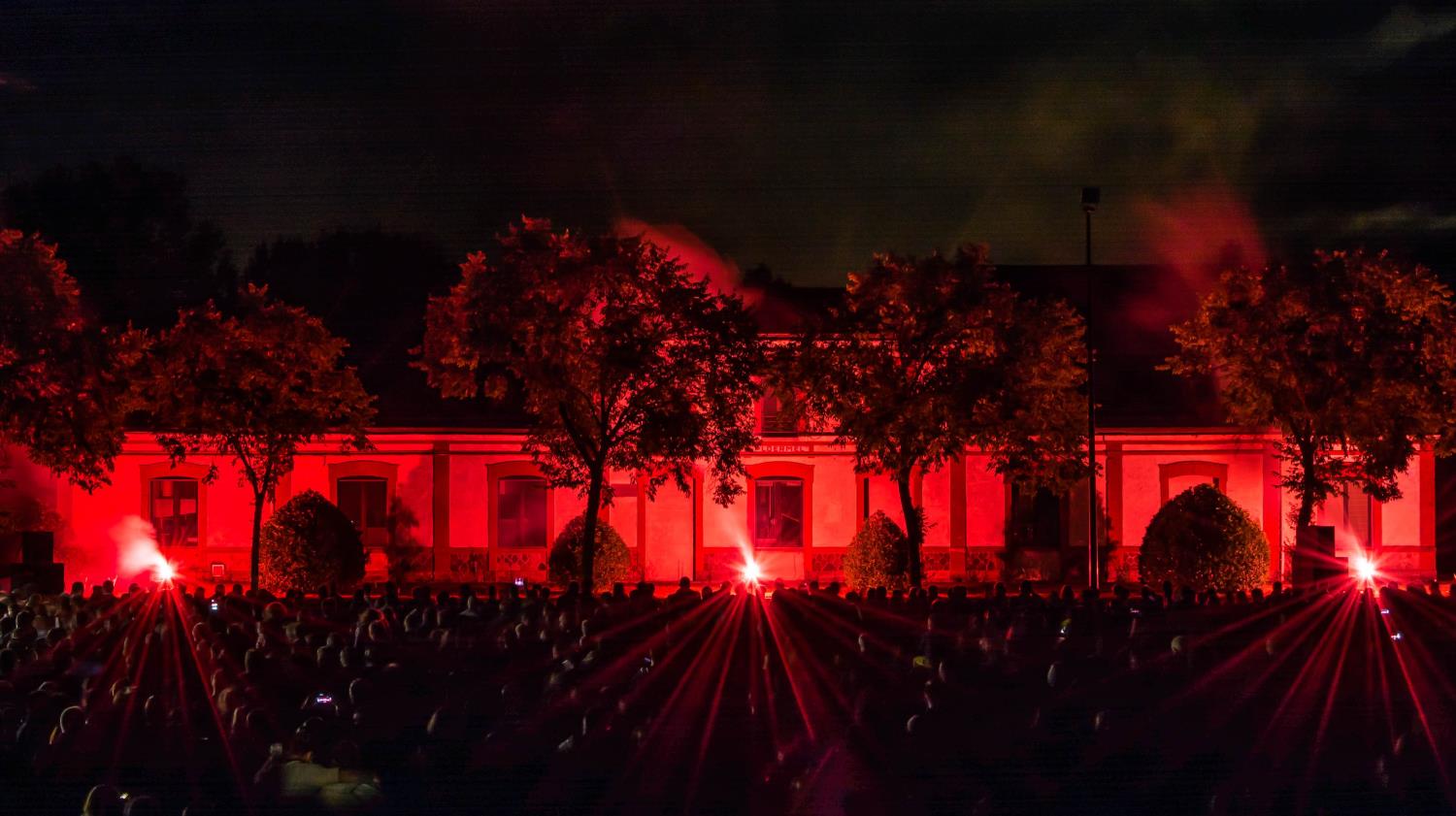 Feu d'artifice -  Mise en Lumière Gare  