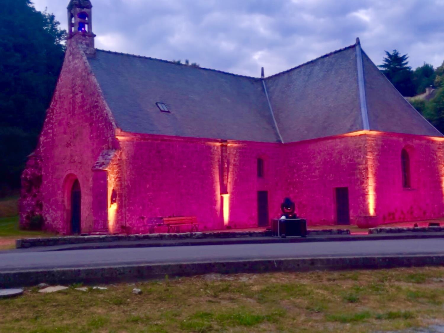 Feu d'artifice -  Mise en Lumière Chapelle 