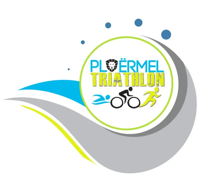 logo de TRIATHLON à PLOËRMEL client de Bretagne Pyro