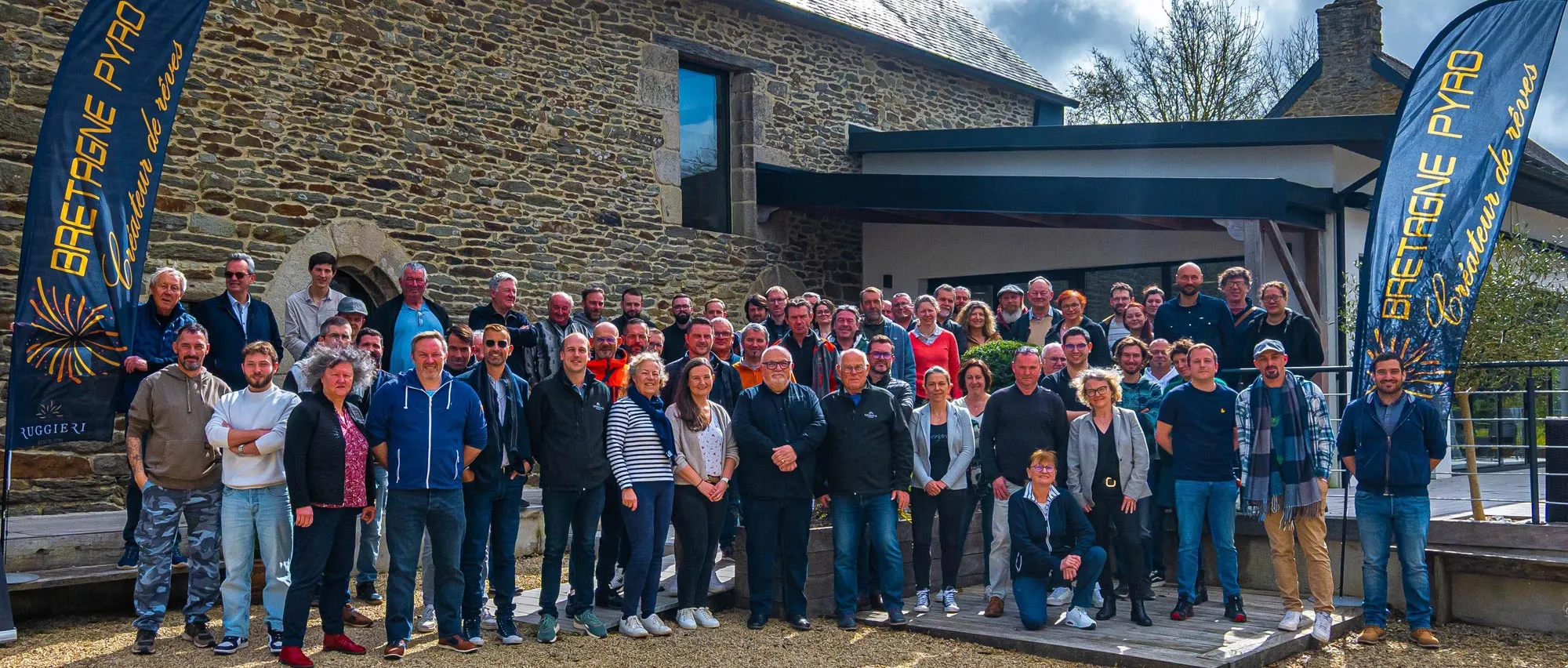 Image l'équipe de Bretagne Pyro